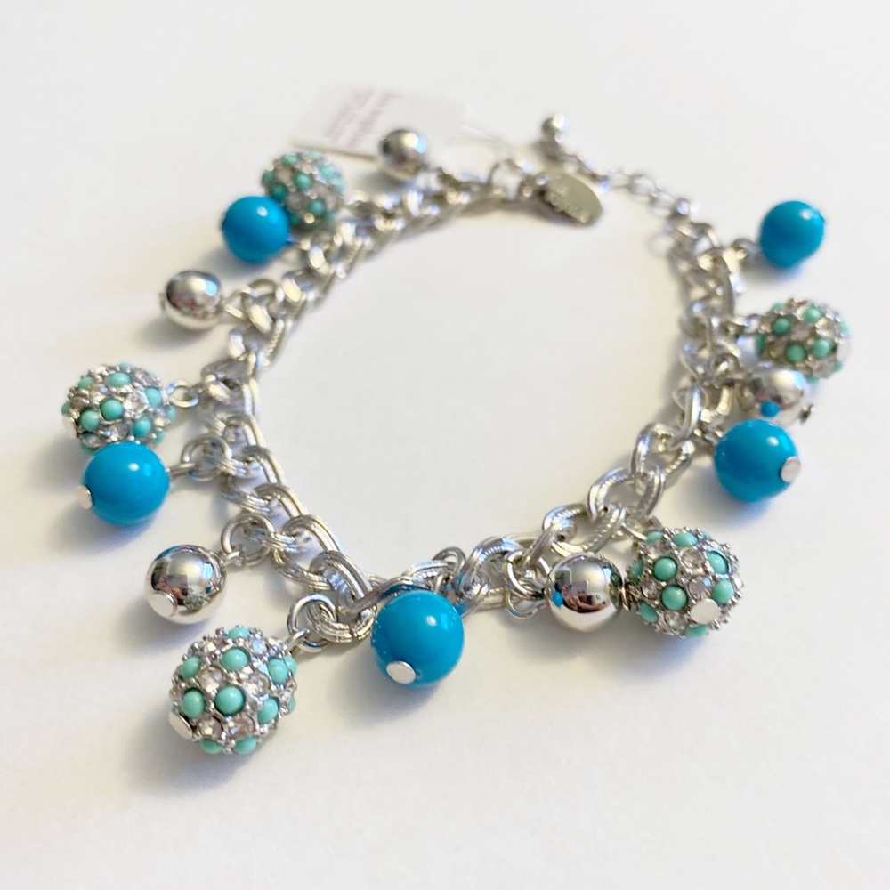 NEW Lia Sophia Confectionary Charm Bracelet